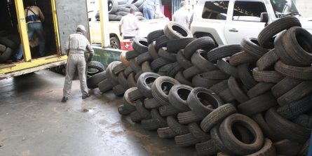 Mais de 100 mil pneus são coletados de janeiro até maio em Uberlândia